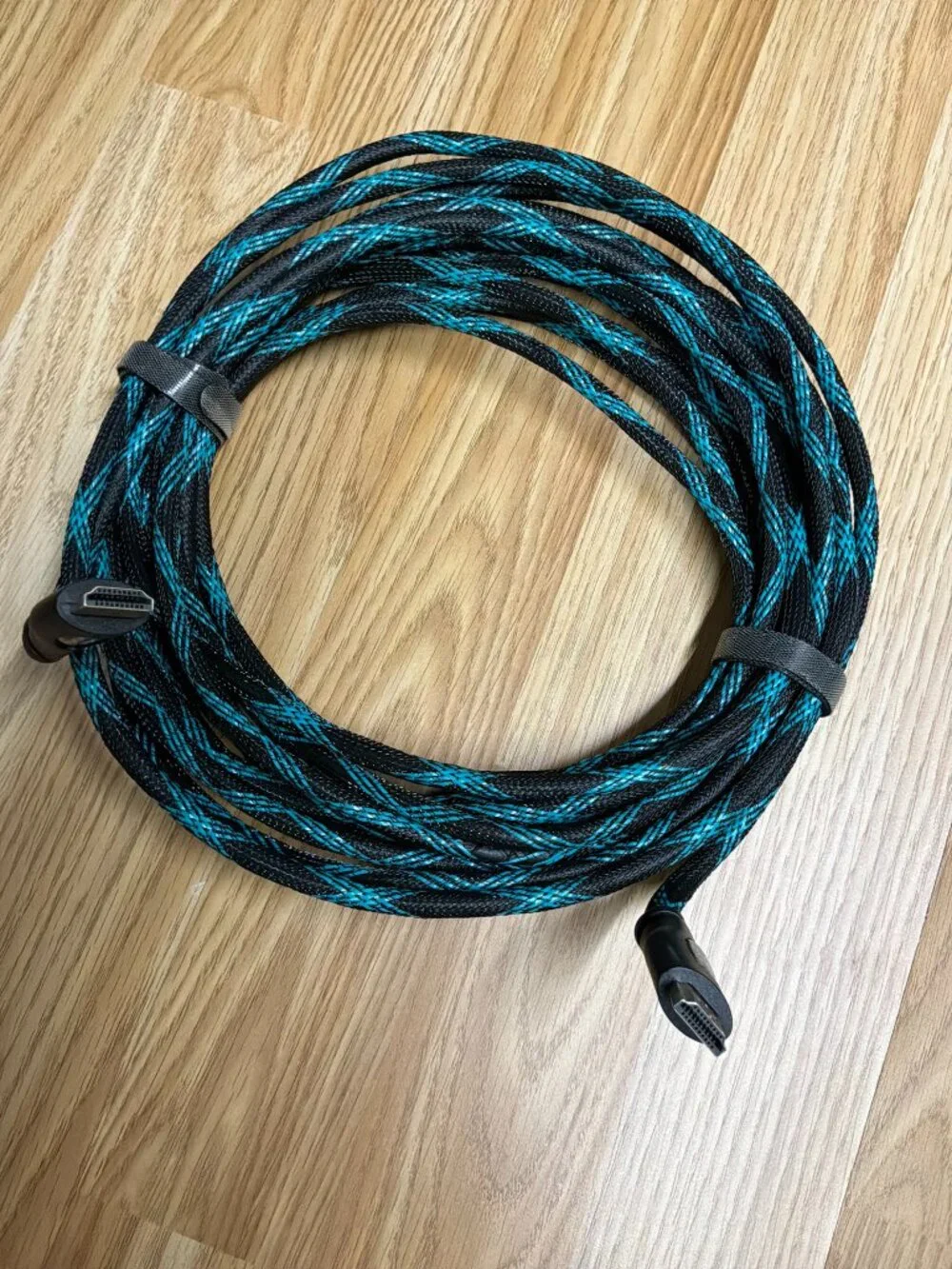 Twisted Veins 15ft HDMI Cable High Speed Braided 4K UHD Ethernet HDMI Cord